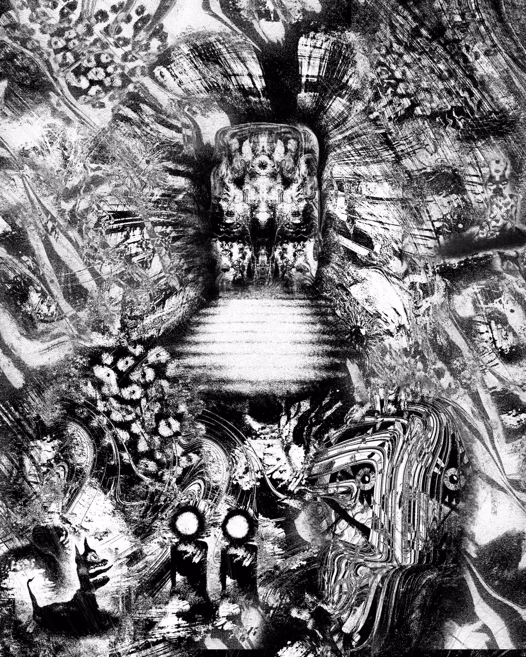 The ravenous bloom madness within, and so without