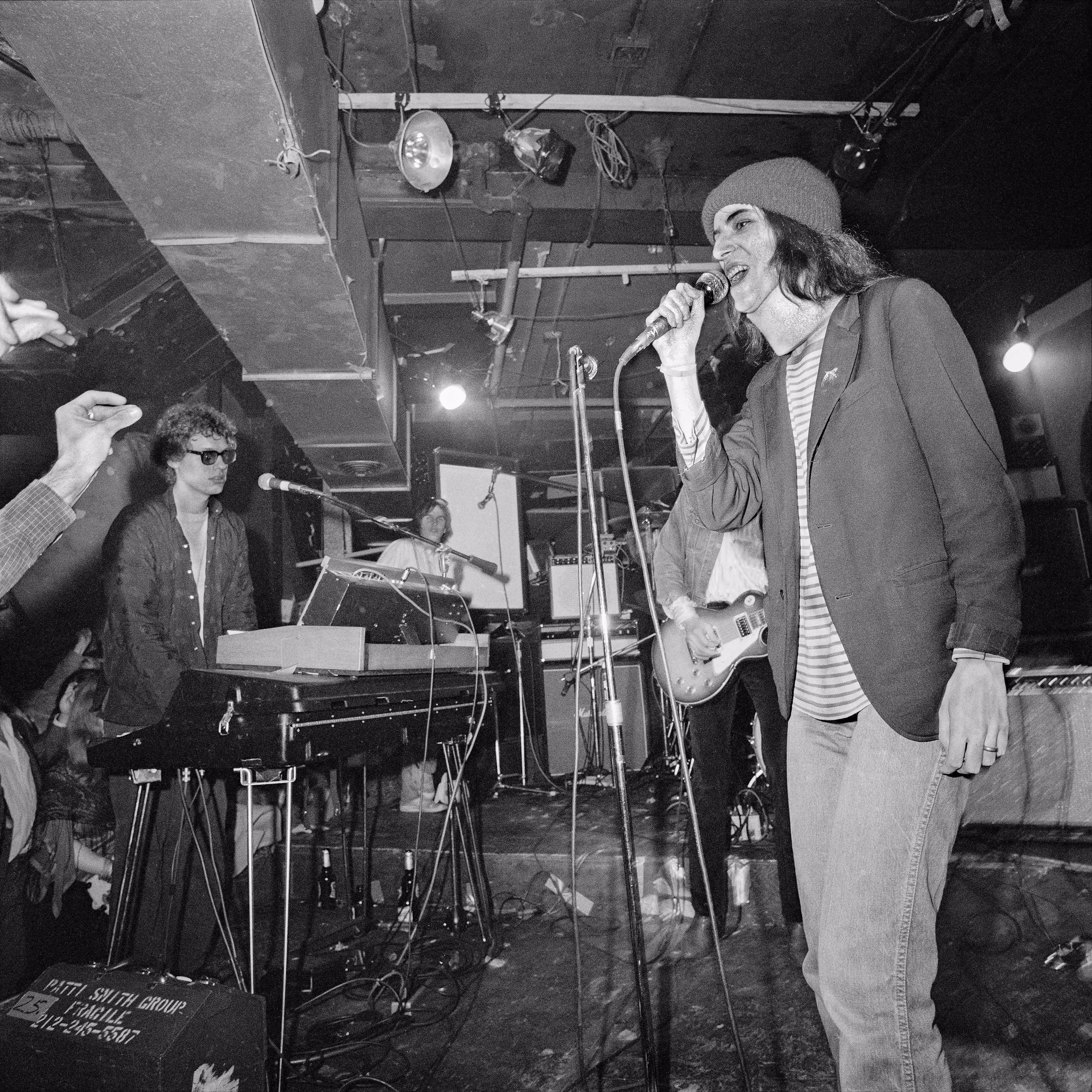 QuirkyVision 45RPM - Patti Smith Sings Gloria at CBGB