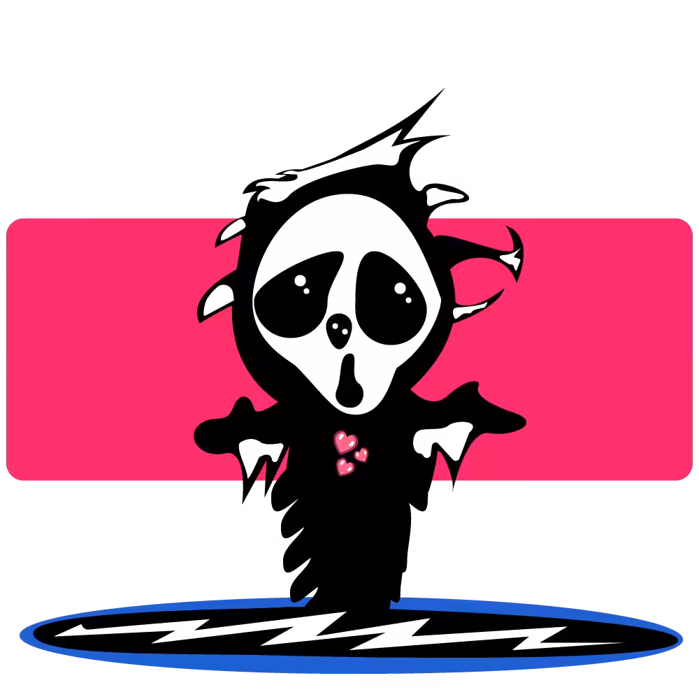 Spooky Halloween Sticker