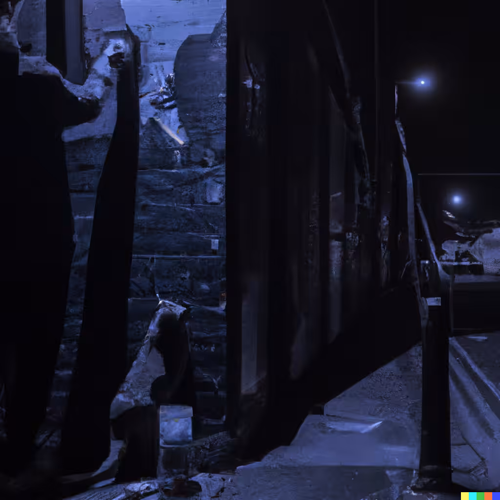 Painter and Cat