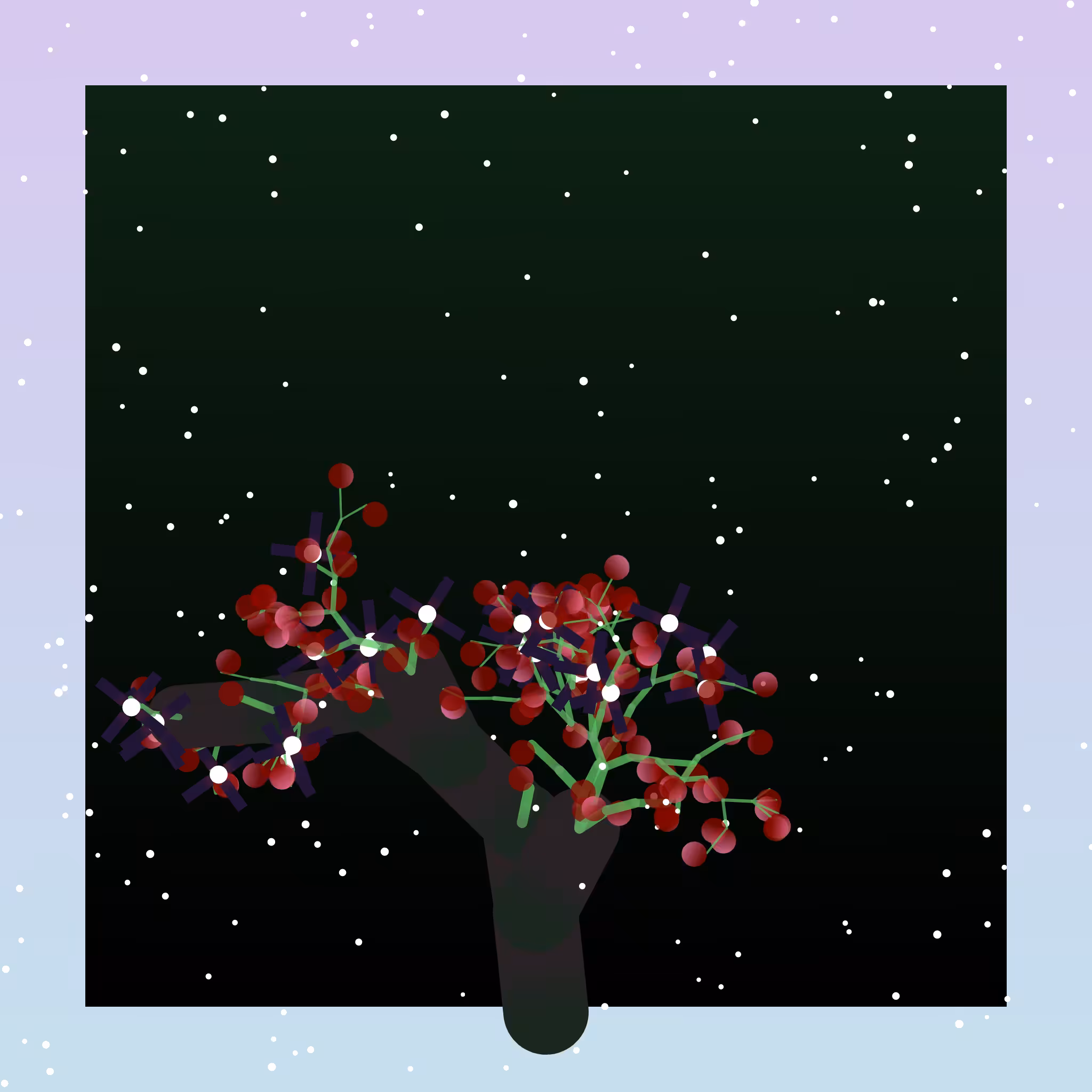 Some generative winter trees #31