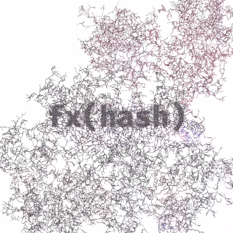 FXHASH Logo with Features #395