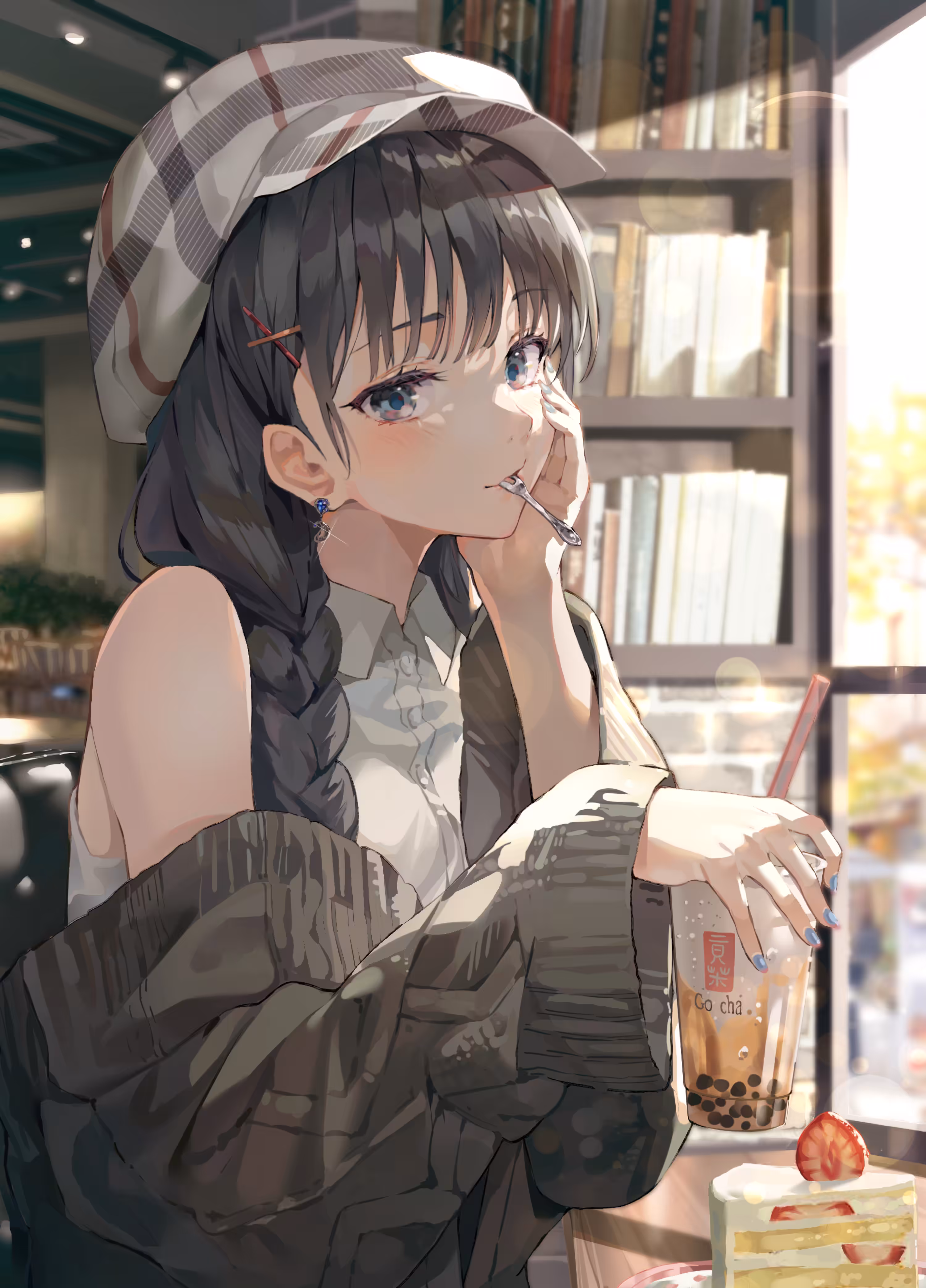 lunch at the cafe