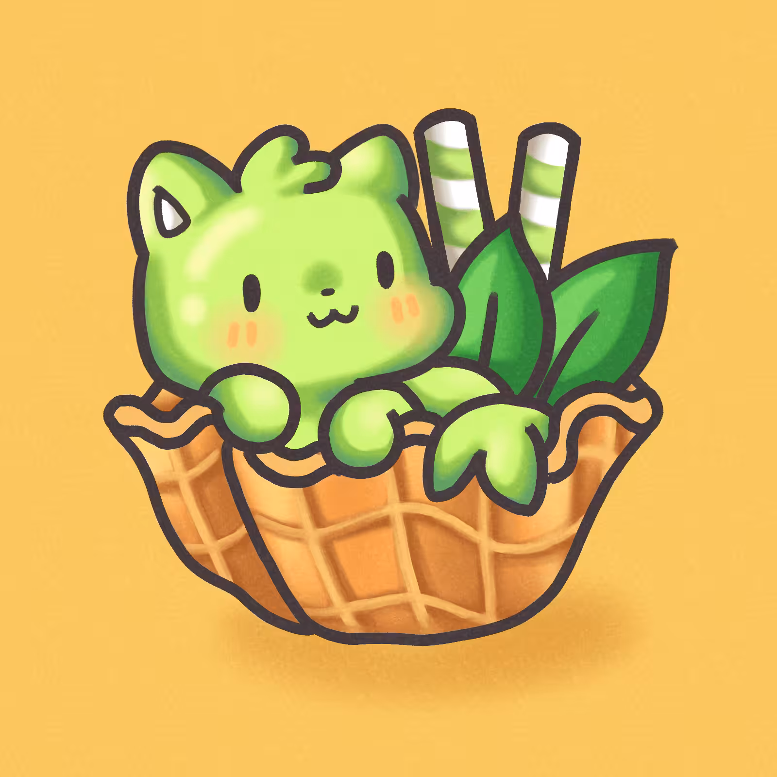 Jaboo matcha ice cream #035