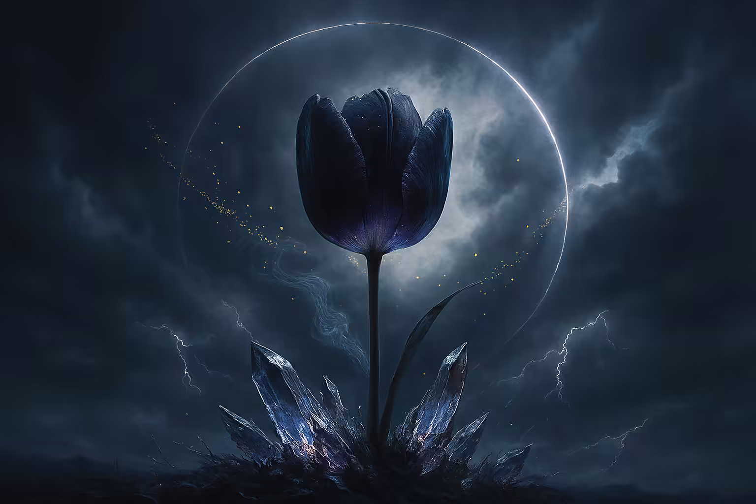 🌑 Bloom in the Abyss