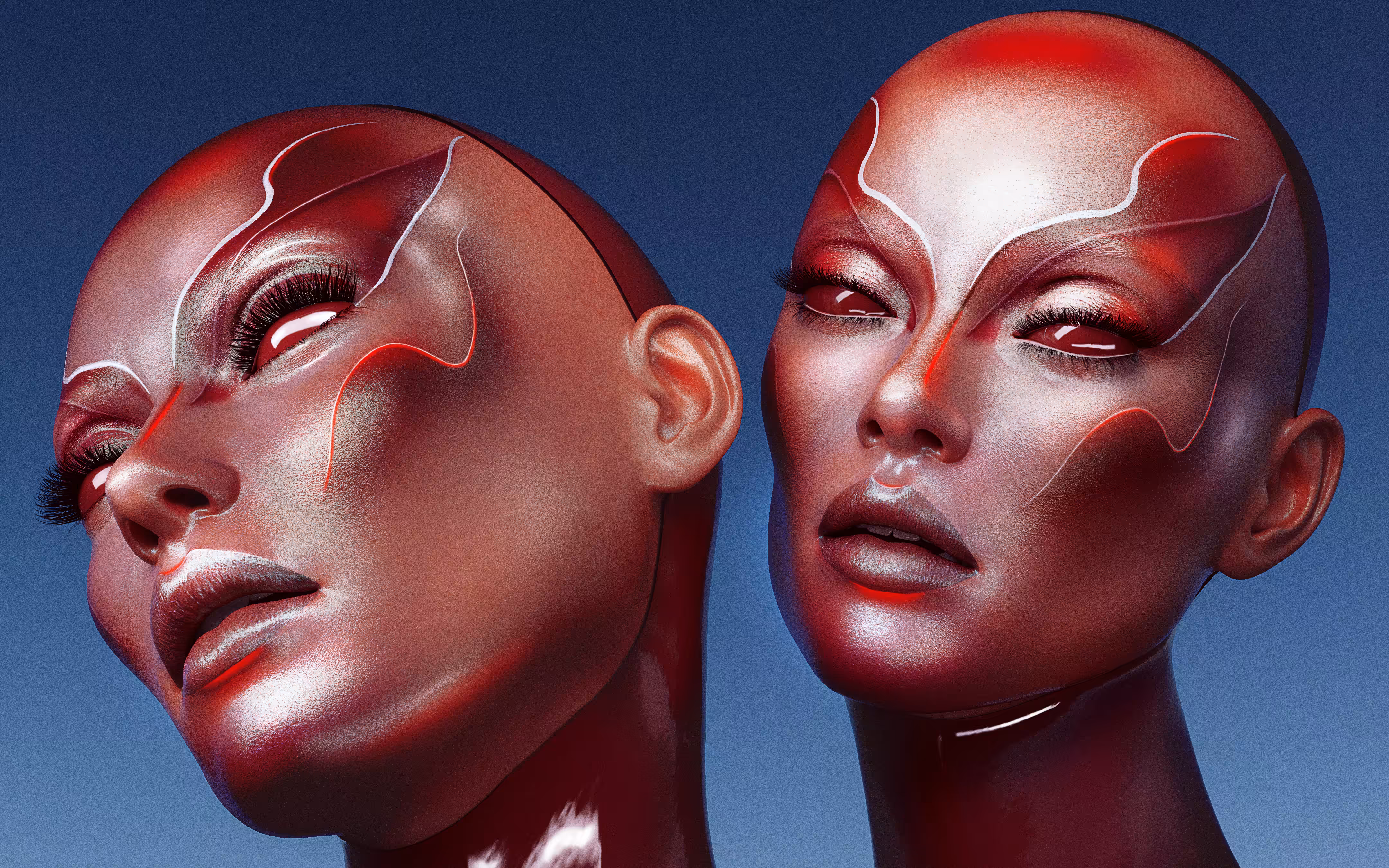 THEY SEE RED