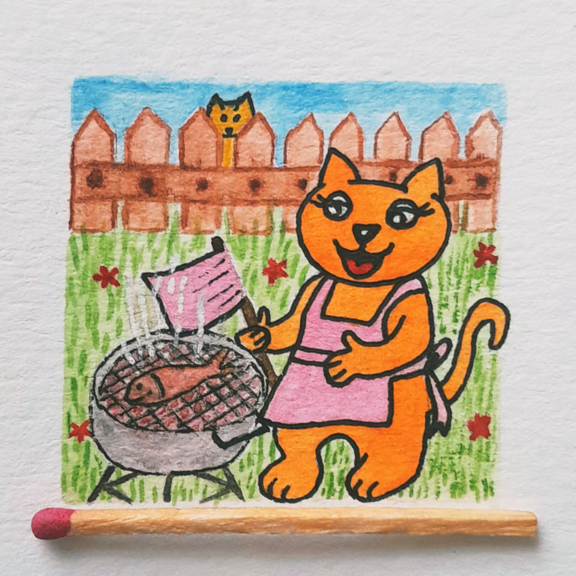  Matchstick: Cat 36
