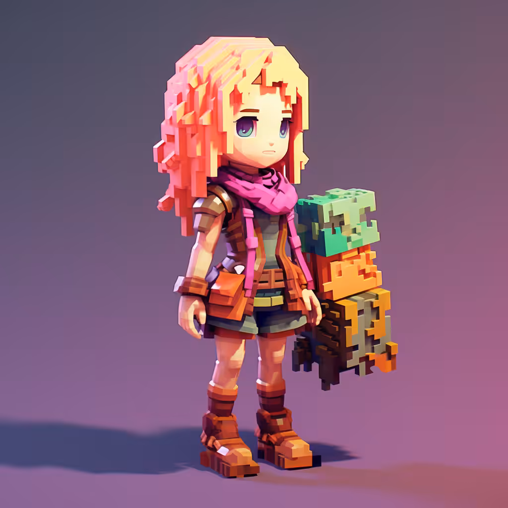 Tez Pixel Figure #80