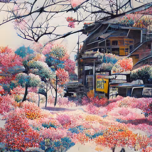 Organic AI Landscape GENESIS #1