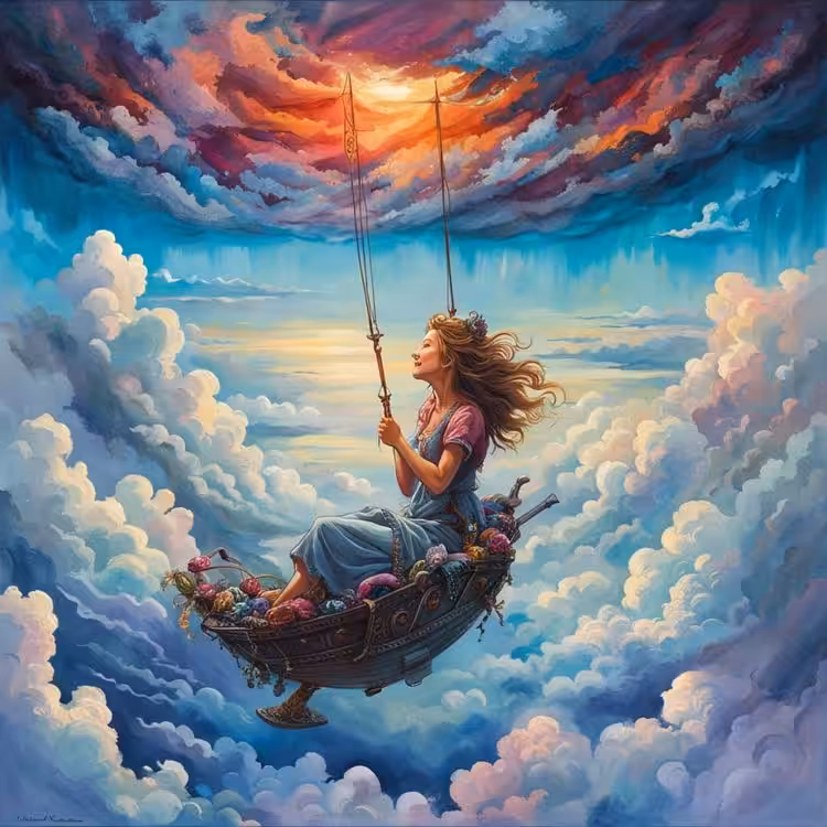 The mysterious wall: Laughter in the sky