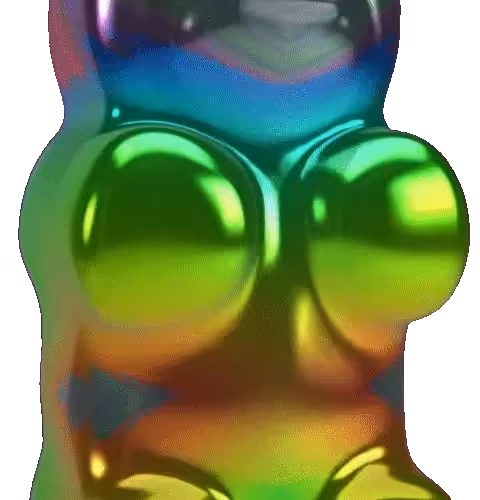 Rainbow Trip Gummy Bear #019