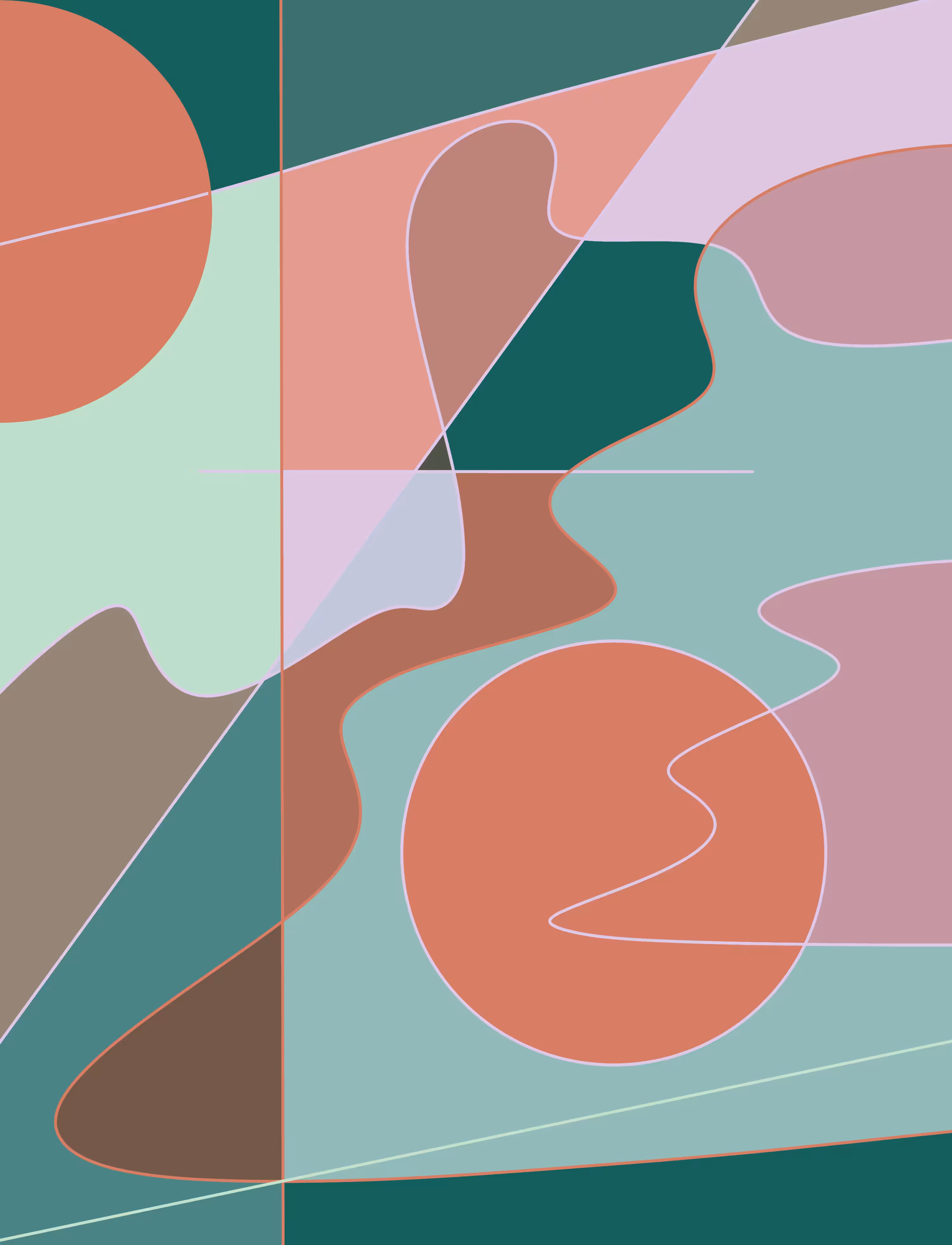 Freehand Sketch-color palette: aglonema