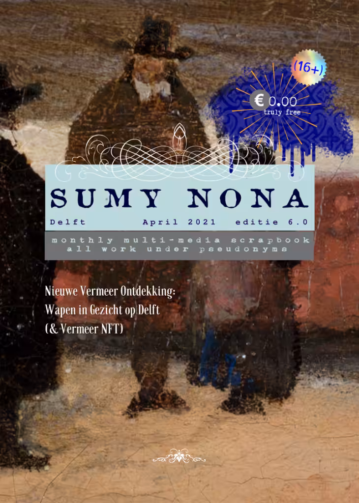 .21 SUMY NONA zine, APRIL 2021, EDITIE 6.0 (issue & NFT)