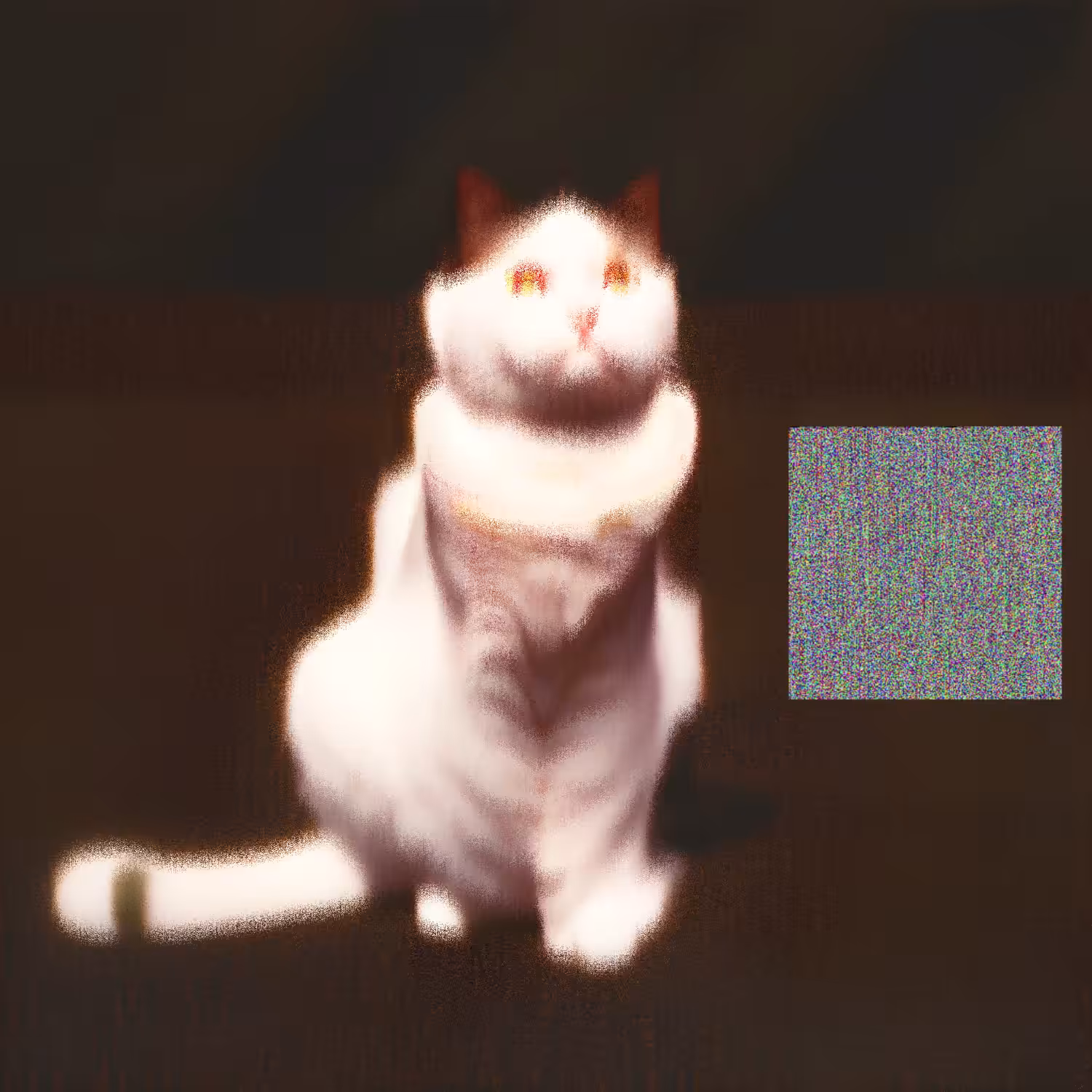 a cat brings you his offering