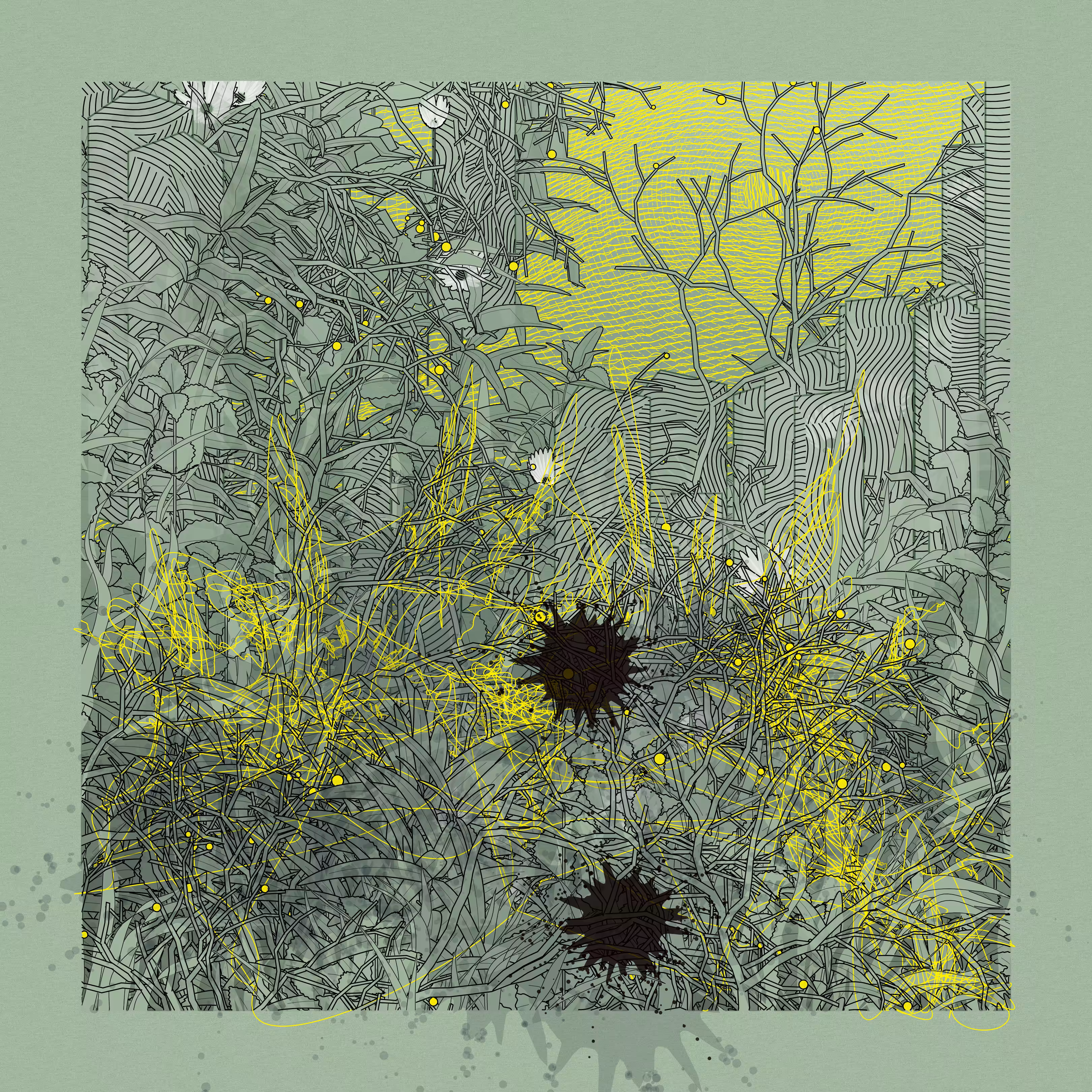 Landscape with Carbon Capture #8654
