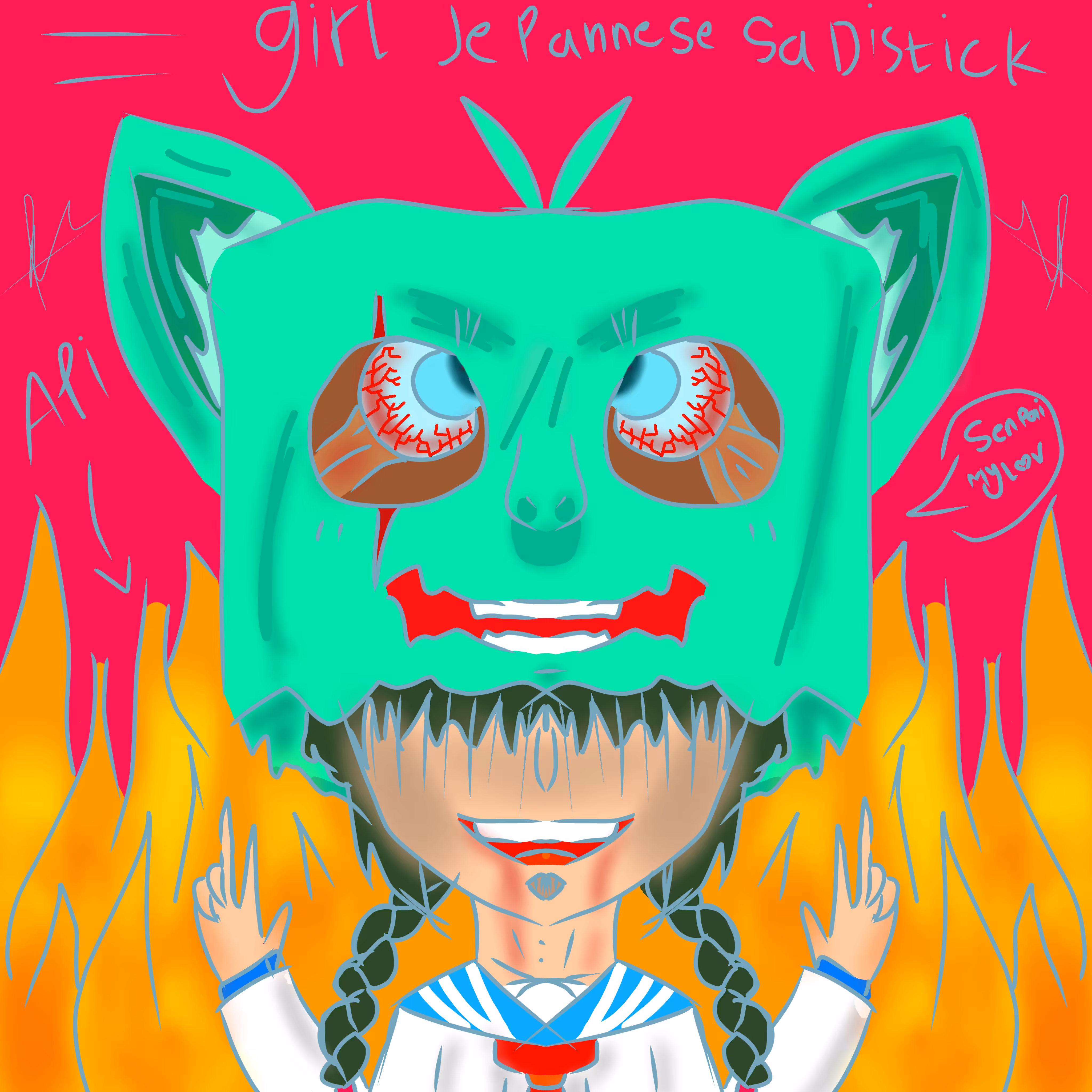 Girl japannese sadistick 