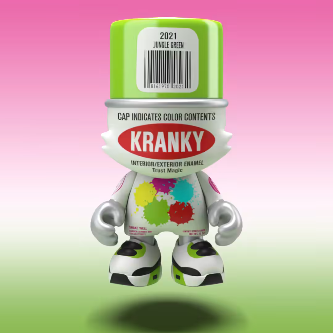 Kranky: Clean AF Jungle Green