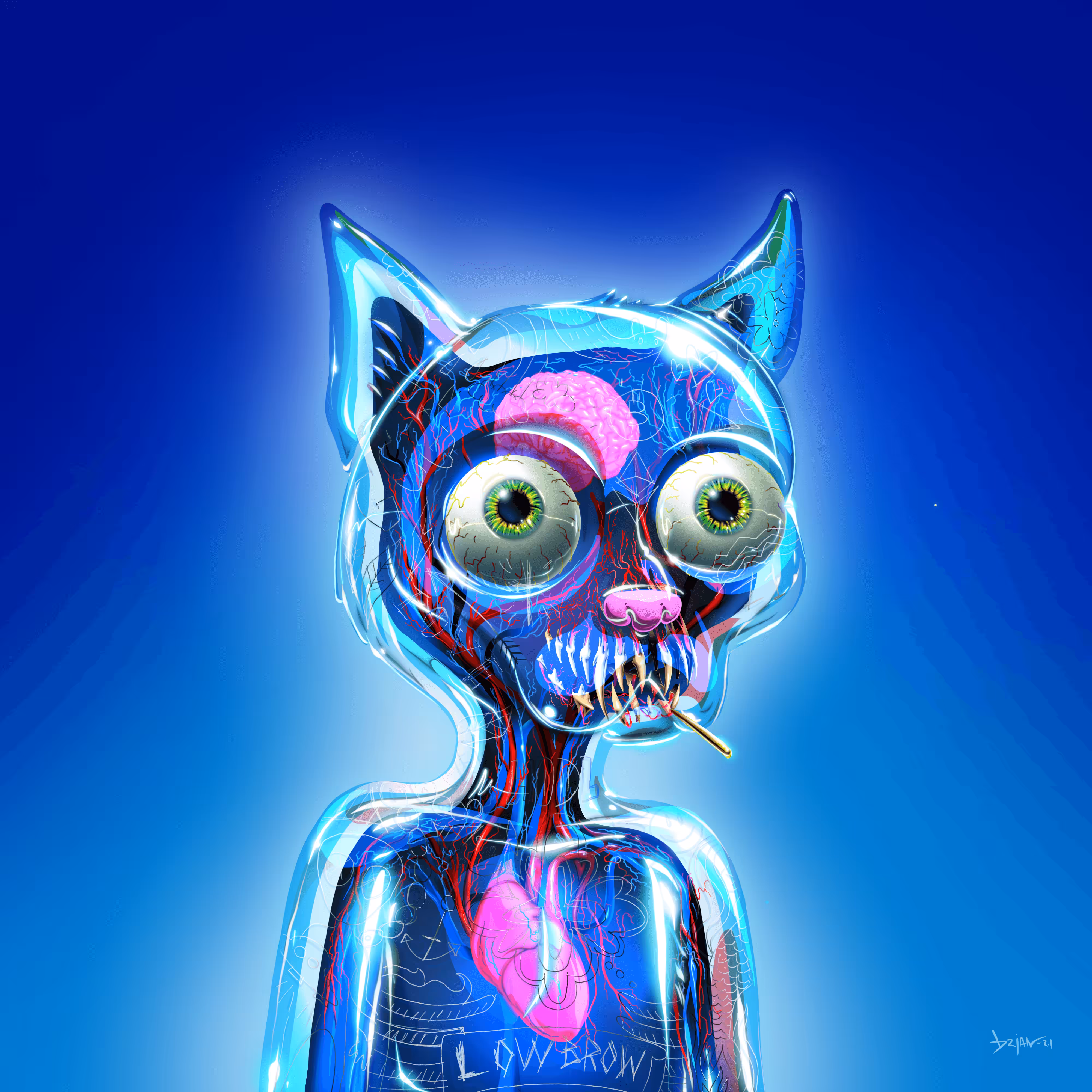 Inside Gutter Cat 2546