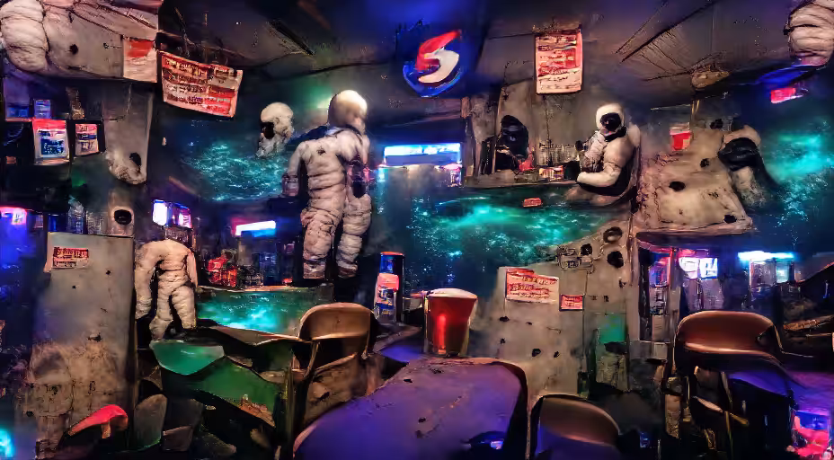 Deep Space Dive Bar (Right)