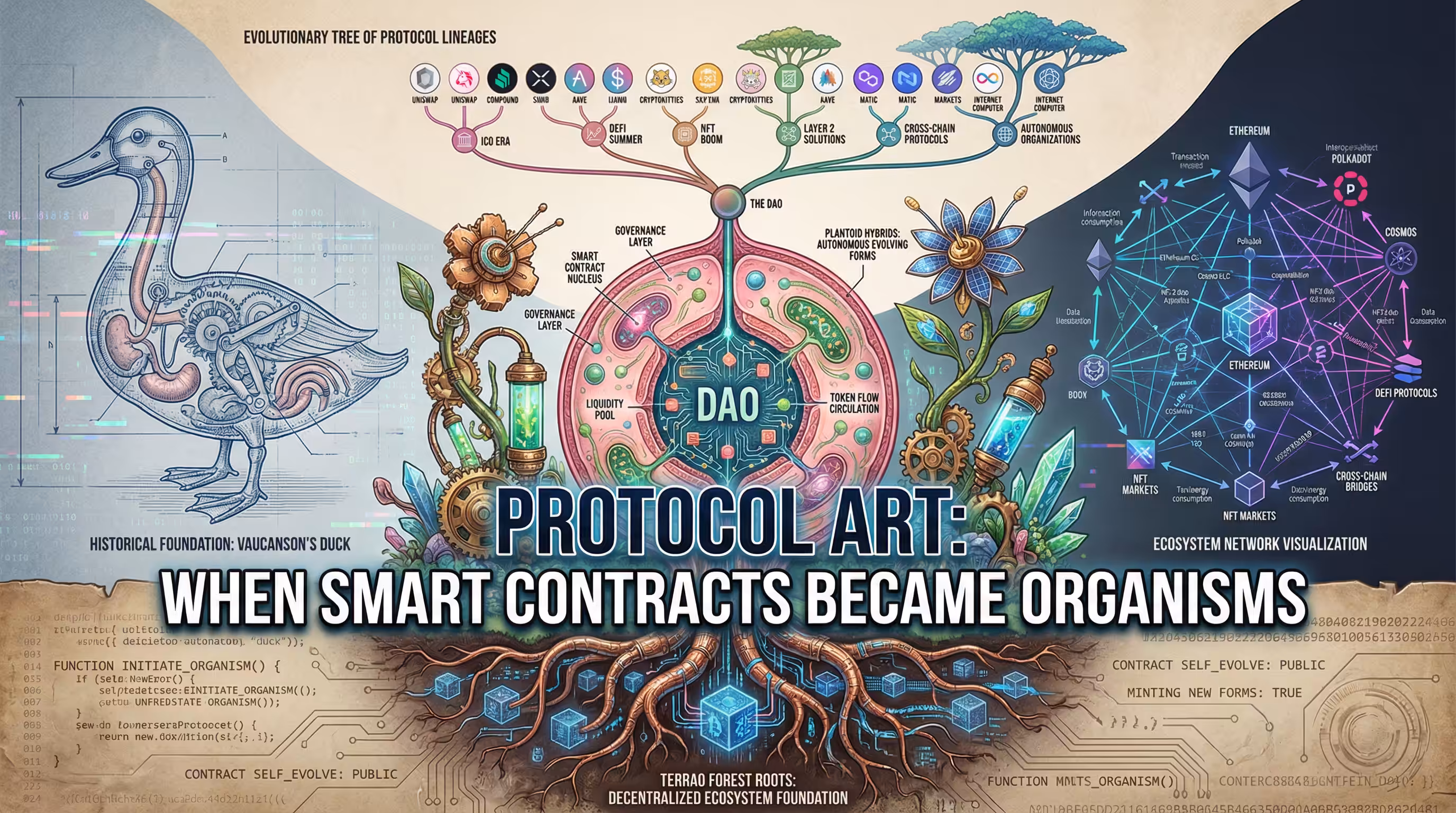 Protocol Art: When Smart Contracts Became Organisms