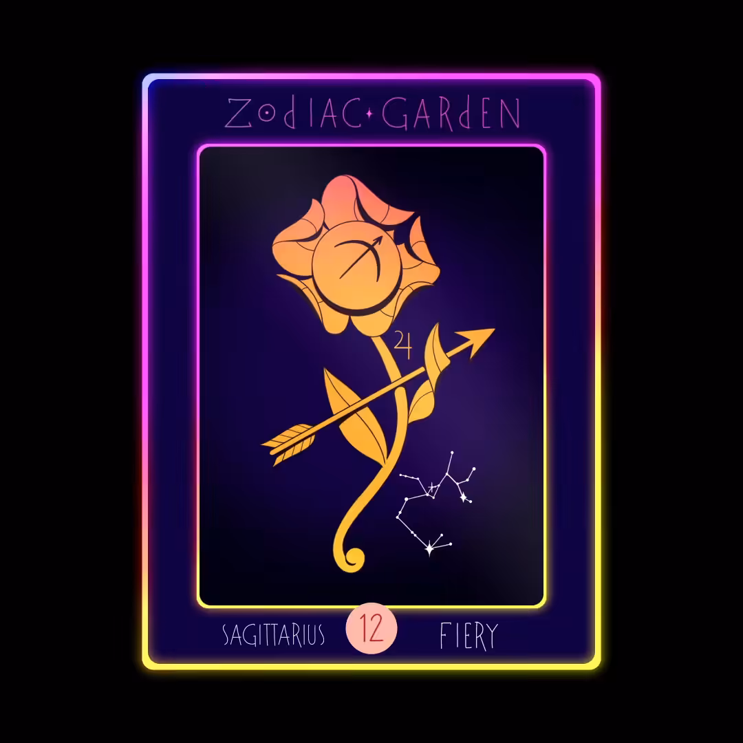 Sagittarius Flower