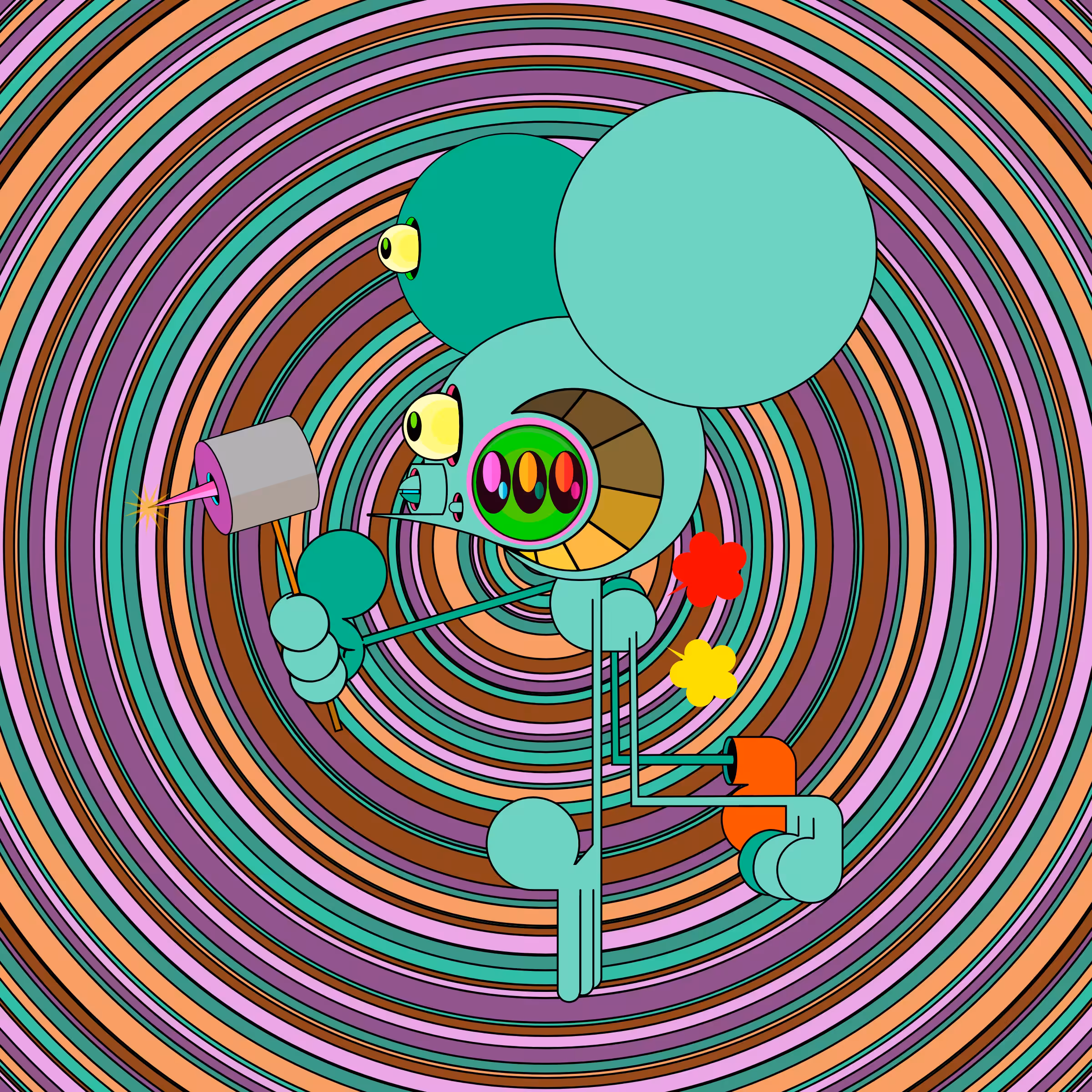 Neogen Space Monkeys #2554
