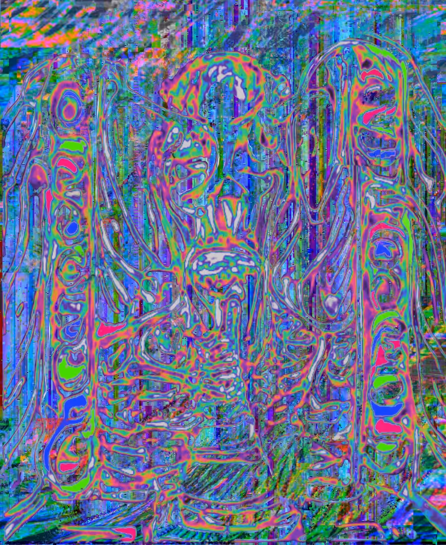 ~waves of data~: ~  Blue
