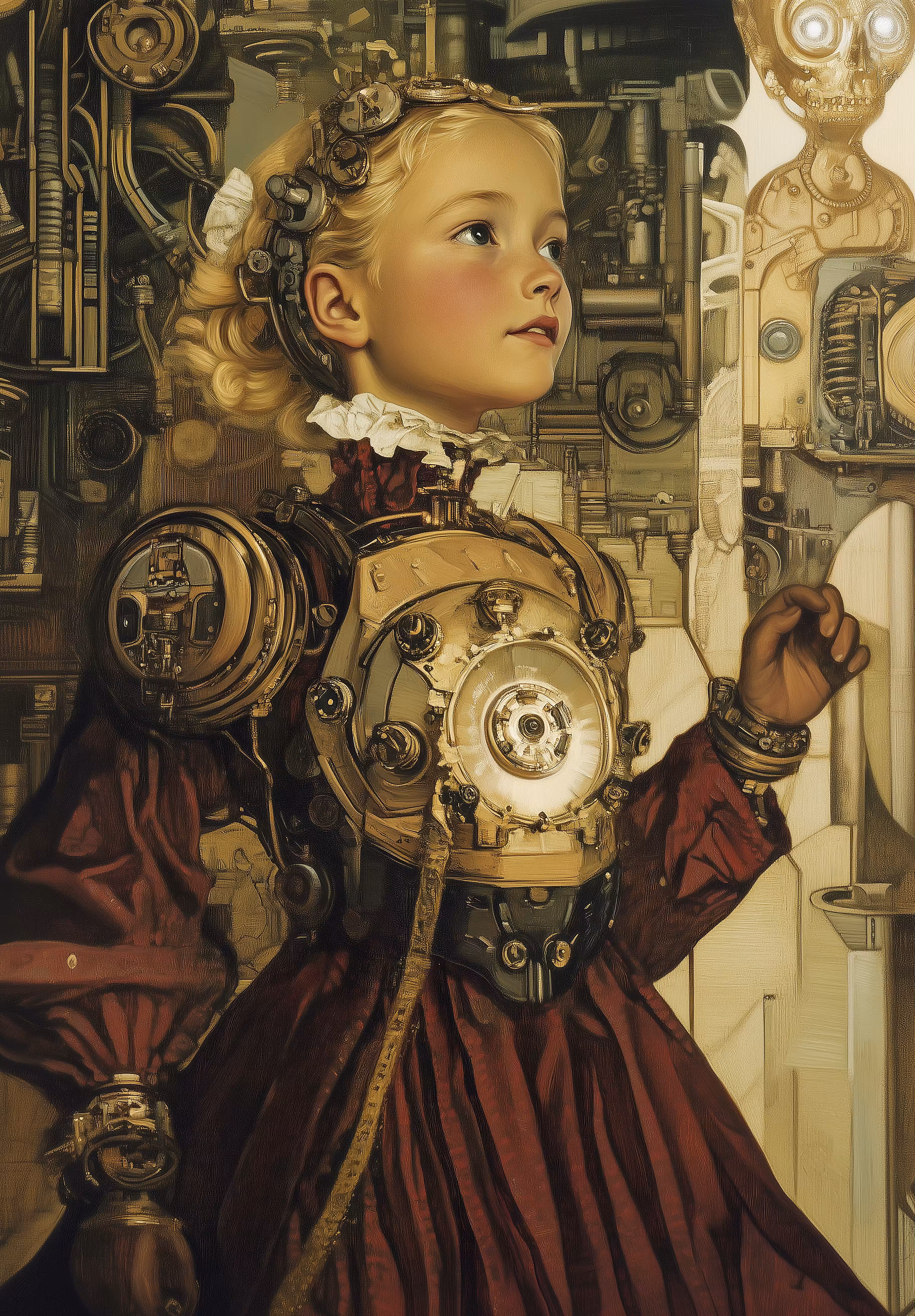 She is Steampunker!