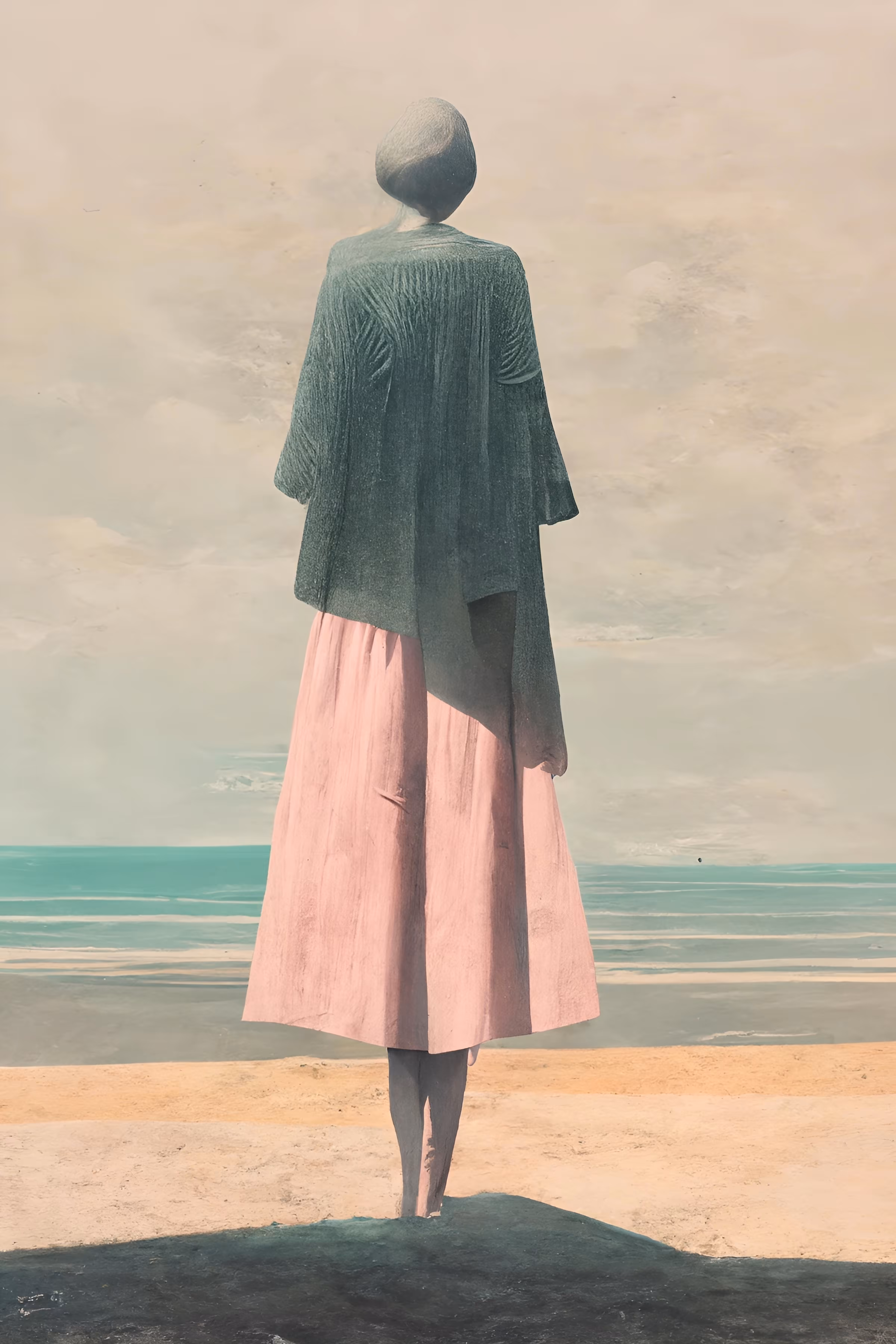STARING AT THE SEA