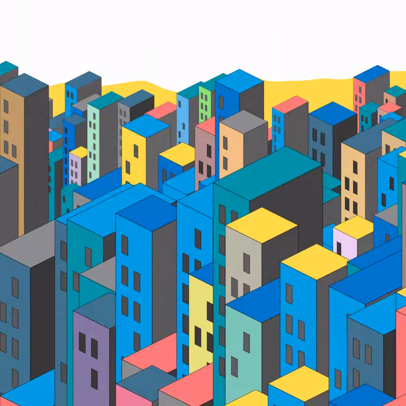 Coloured City #101