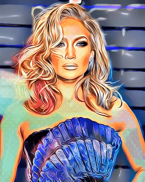 Jennifer Lopez - $1 POLYGON store