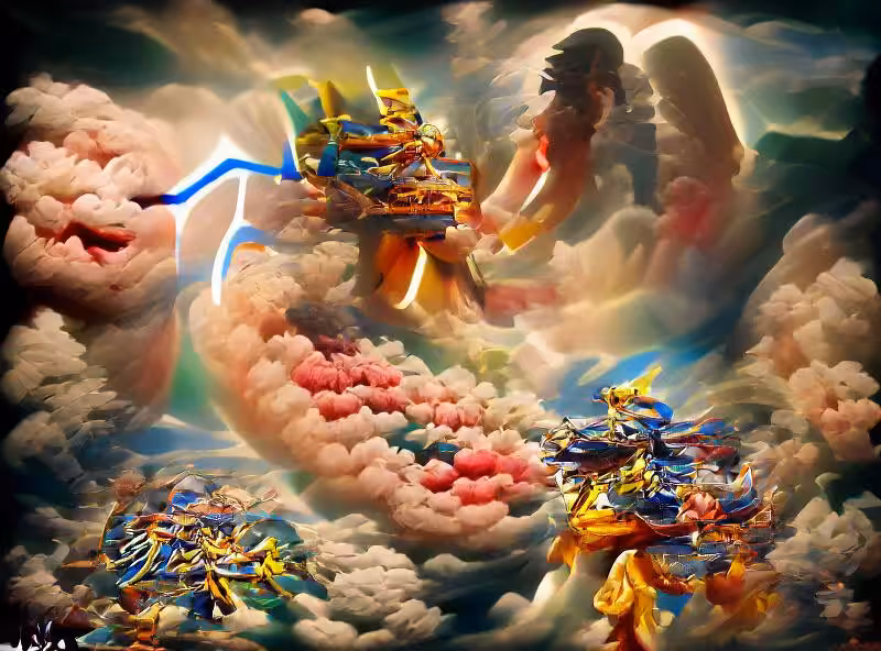 Abraham's First Works: The Battle of Gods In Heaven