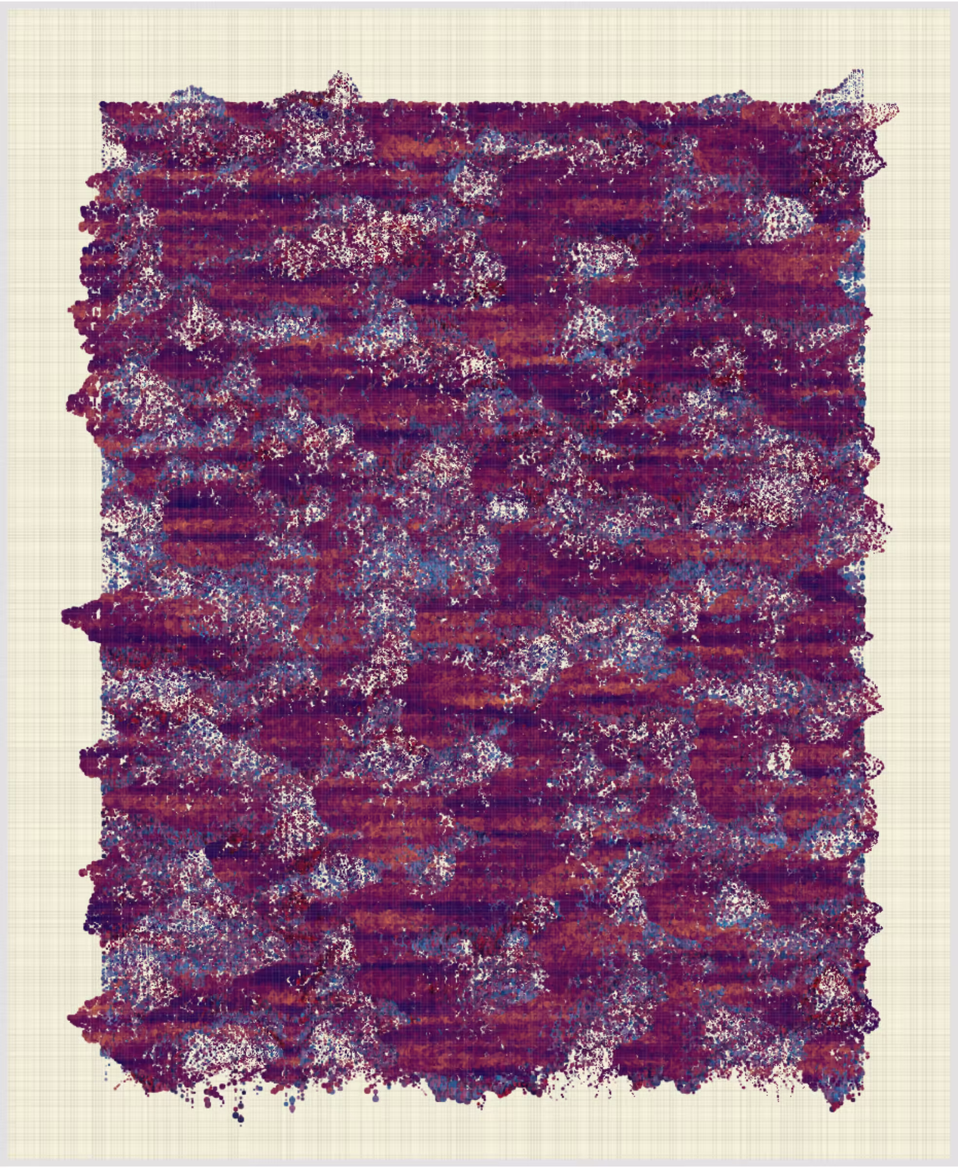 Stains on a Canvas #157