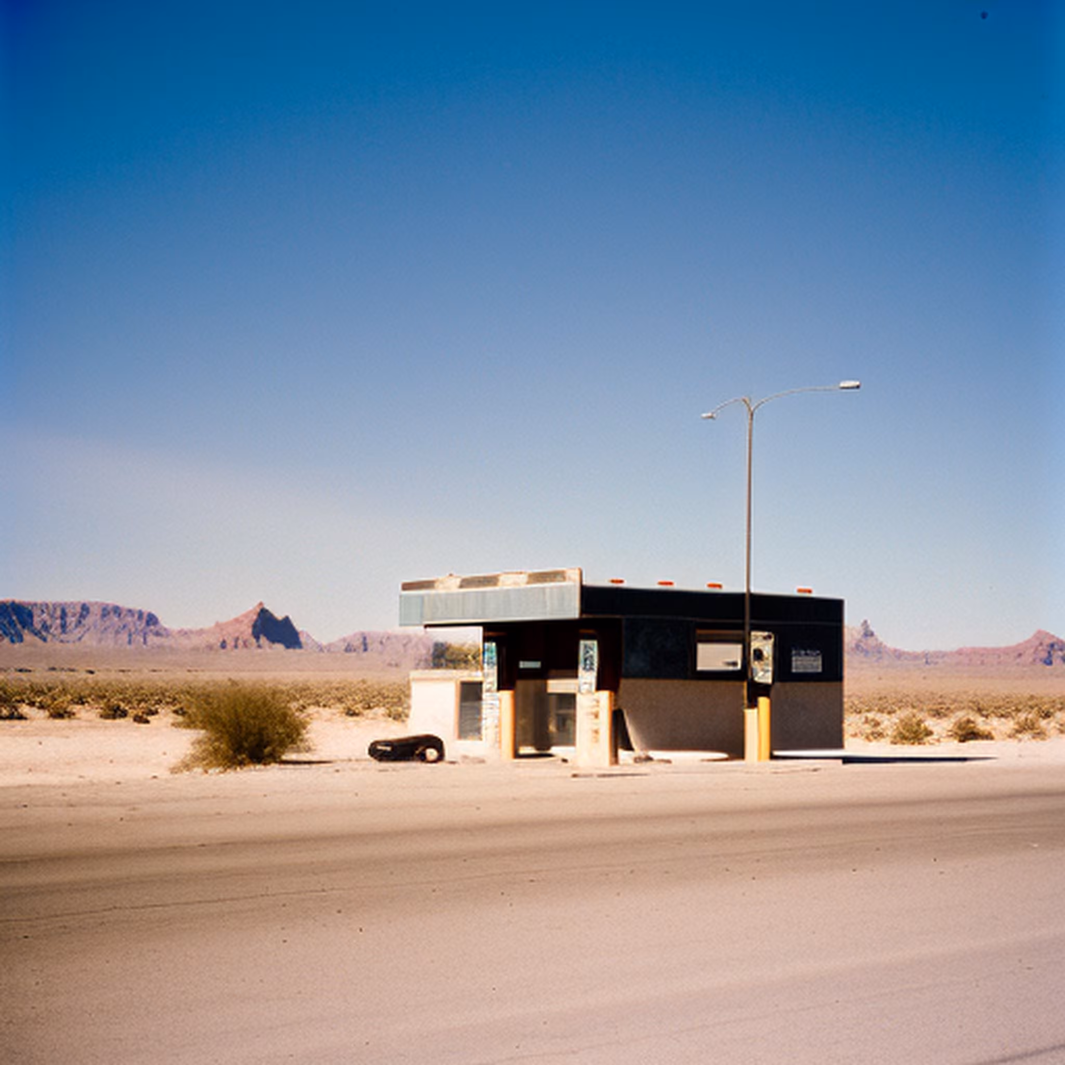 Mirages in the desert #1
