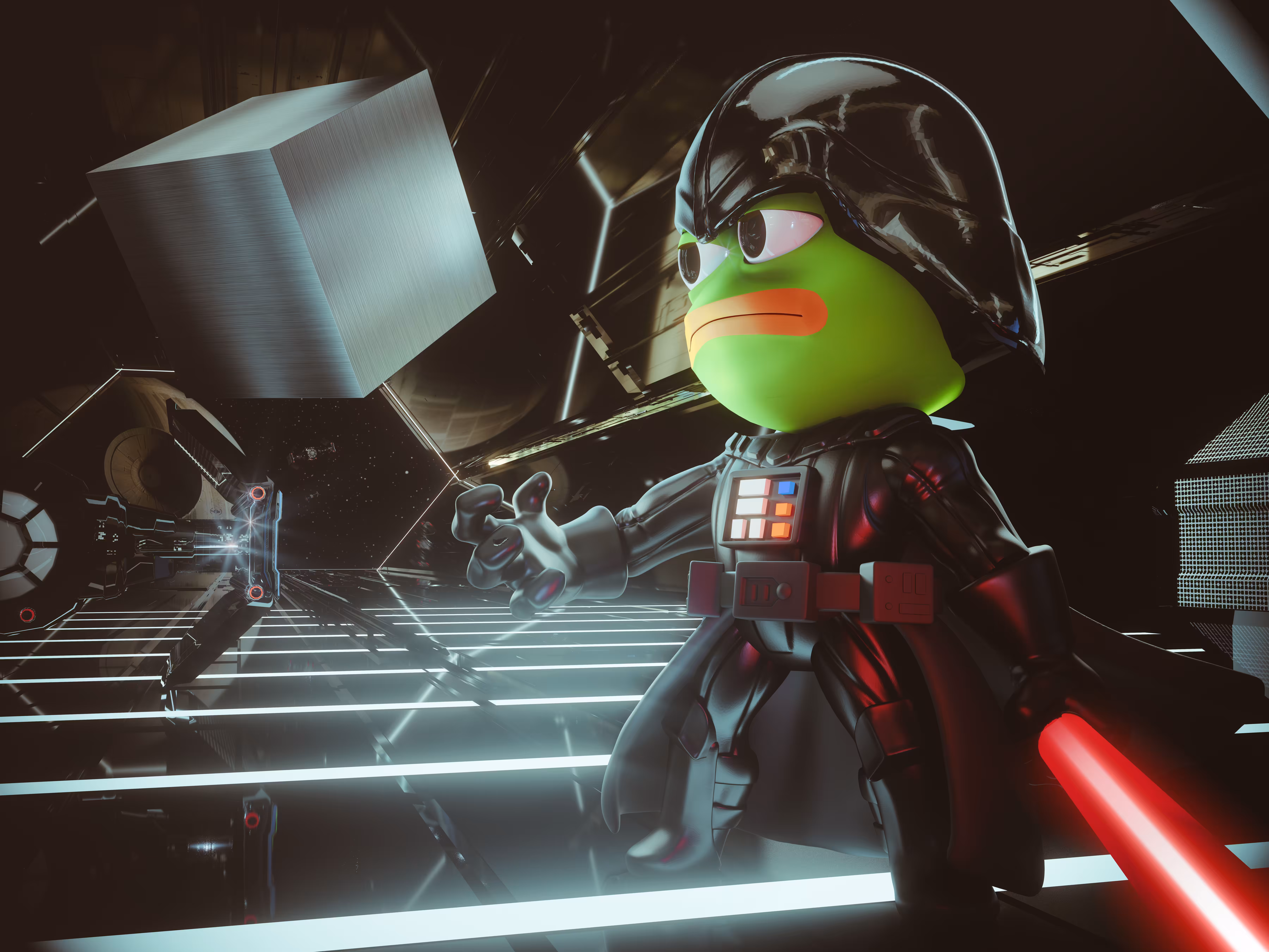 メカ PepeVader  🐸 