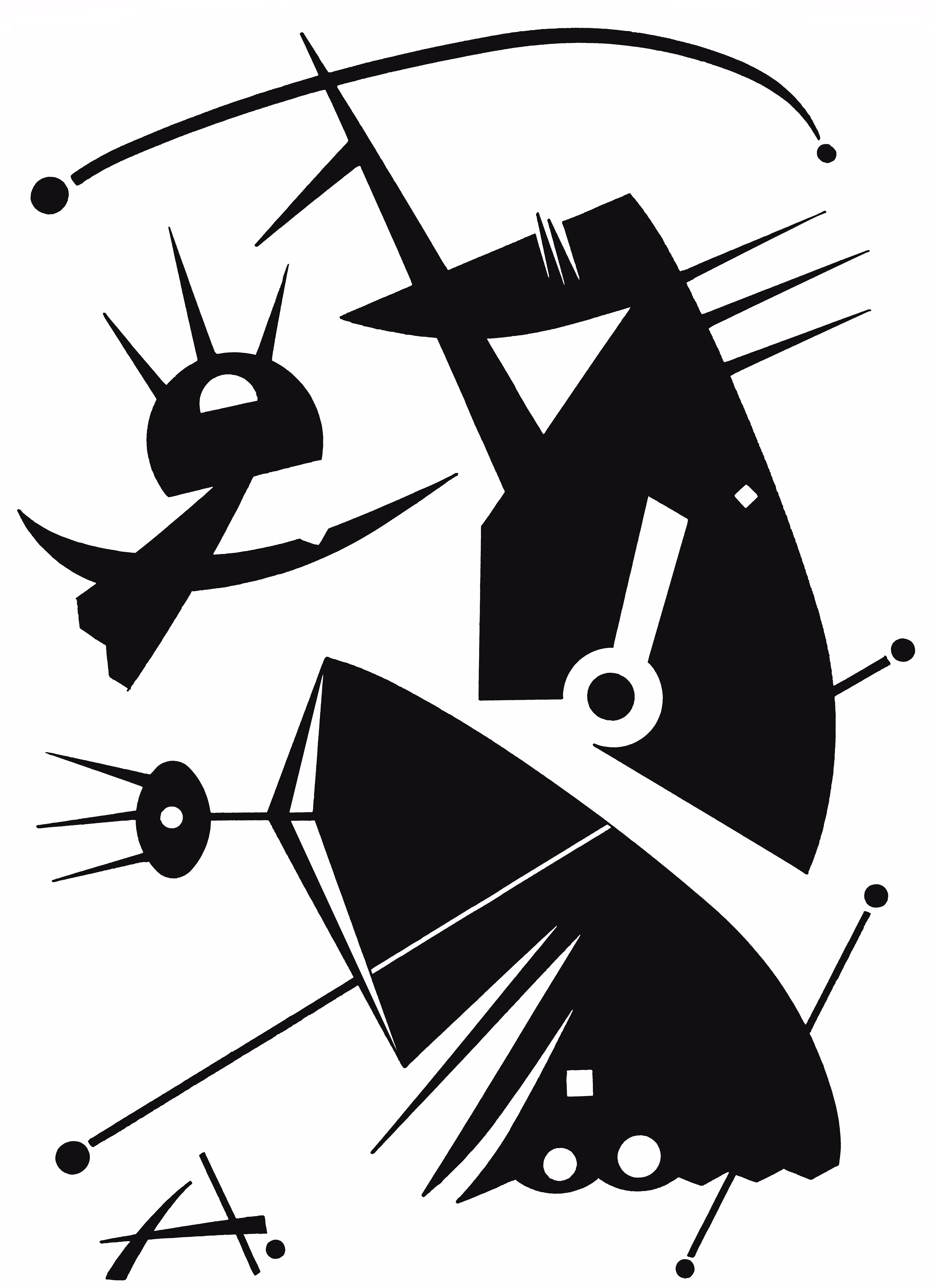 Abstract composition