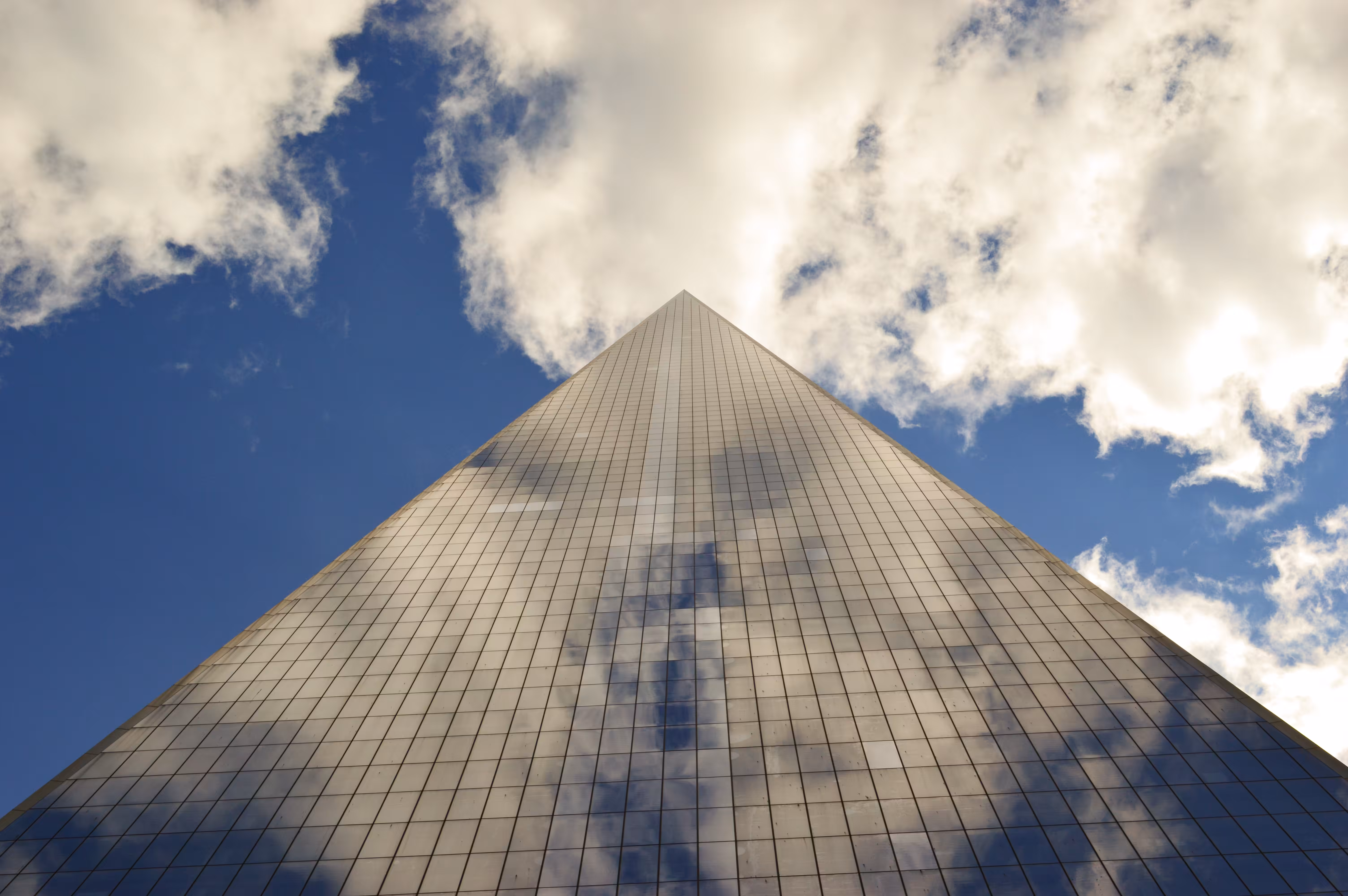 Cloudy reflection