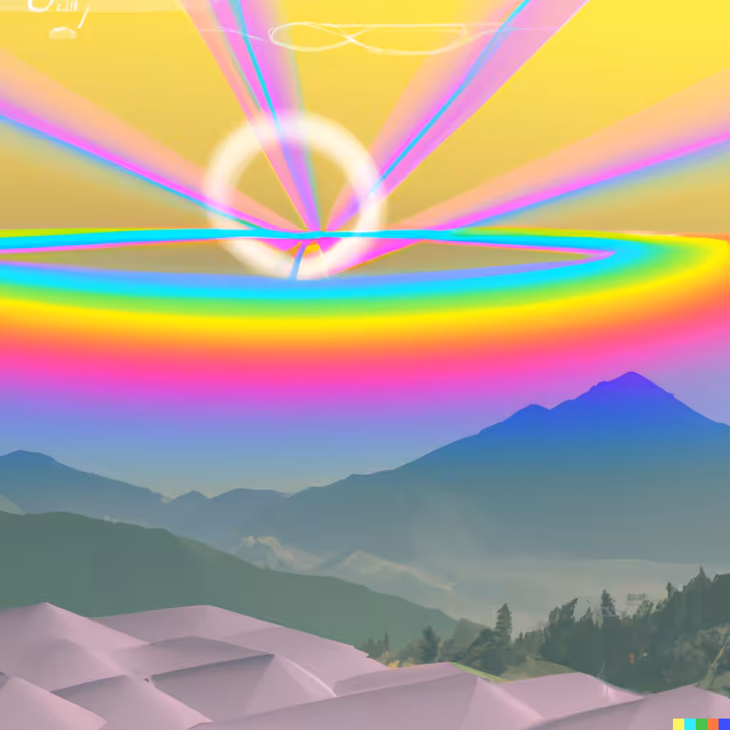 This is not the subject that explicates the essence, it is rather that sentience has dissolved into the sun.