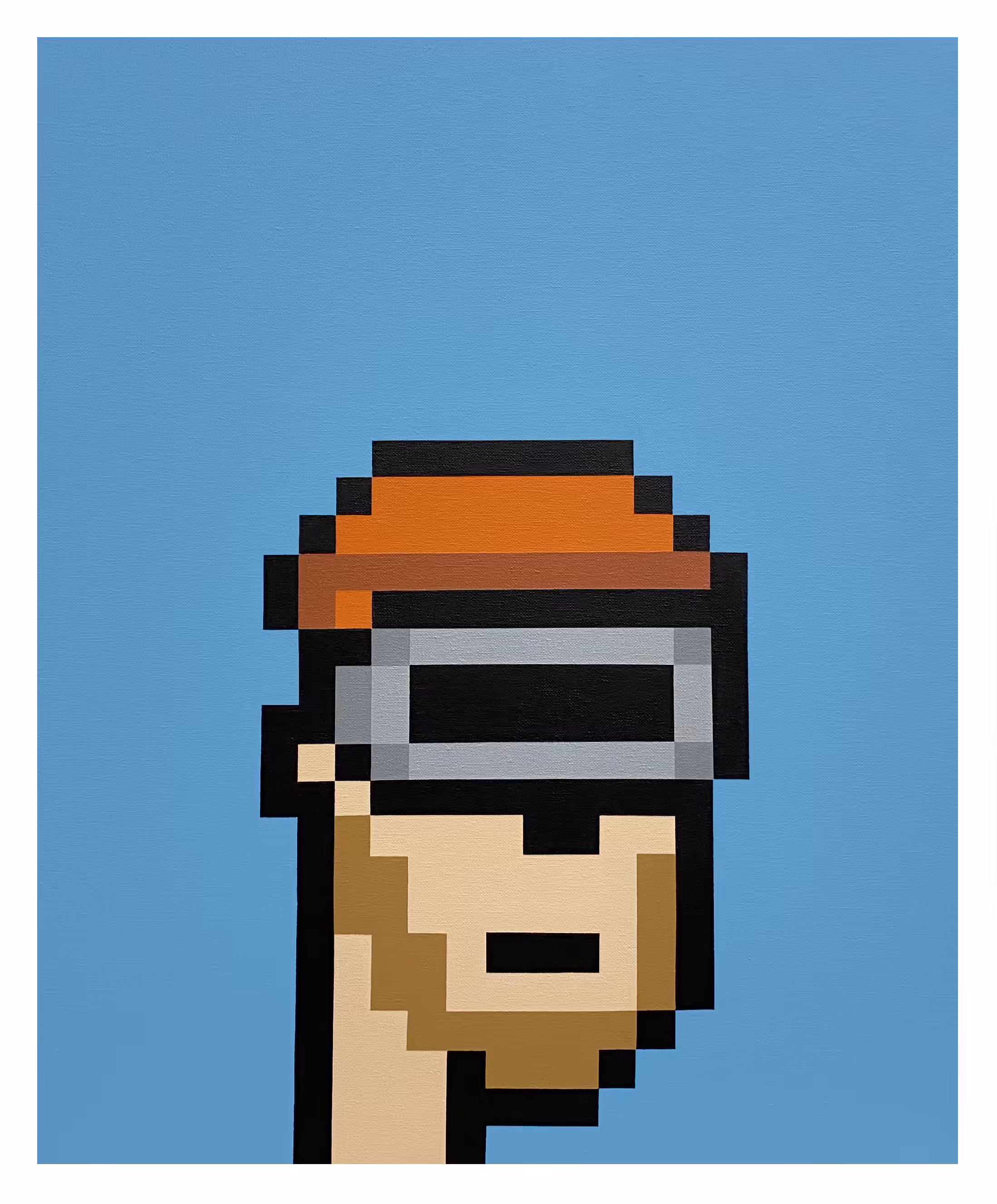 Cryptopunk #3633 - PHYSICAL PAINTING