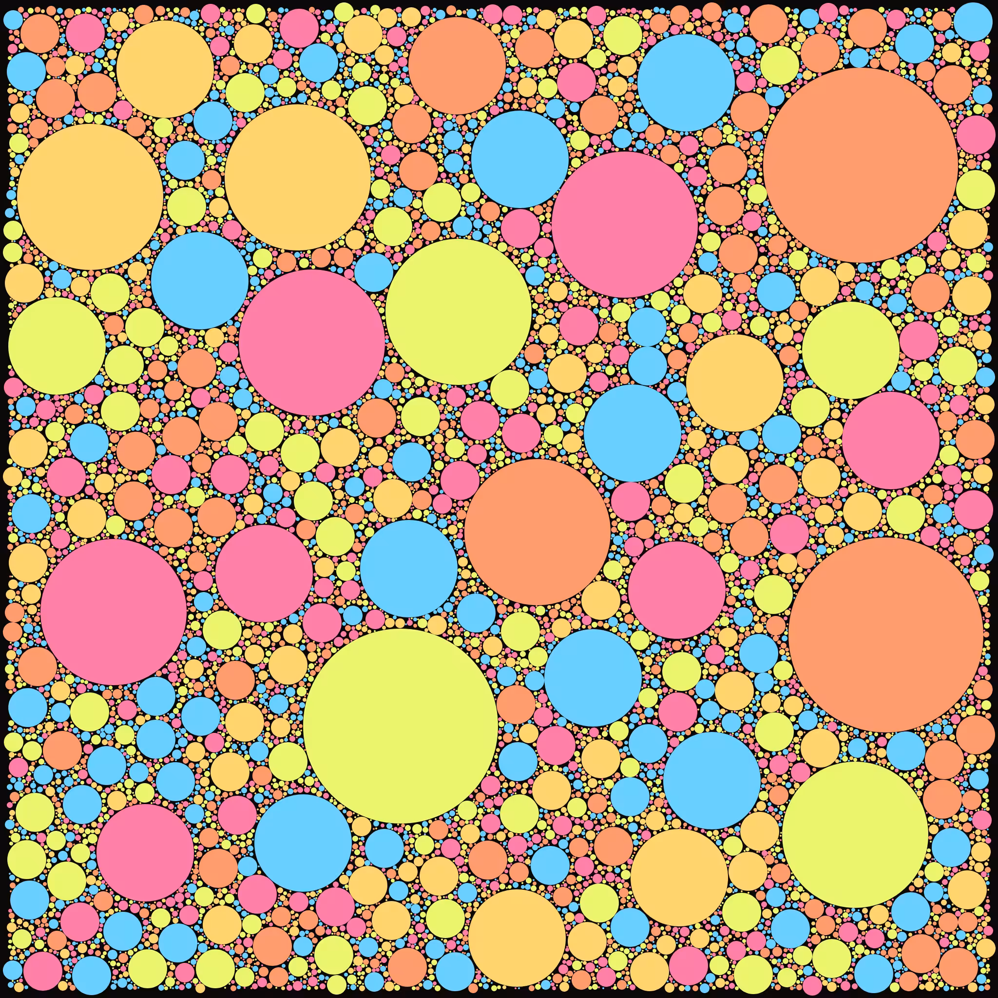 My Bags are Packed - with Circles #2