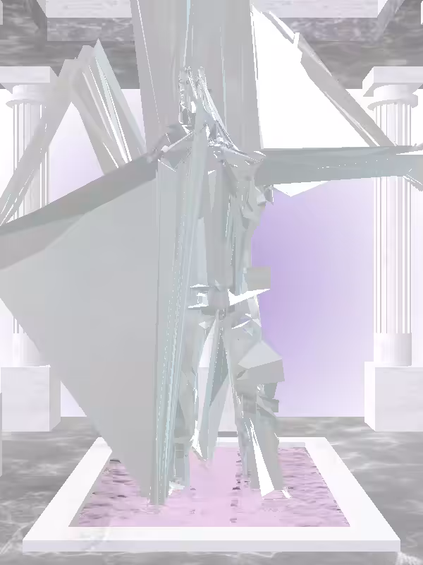 HeavenComputer: The Fragmented Cheering Chronos Chrome Man #5257