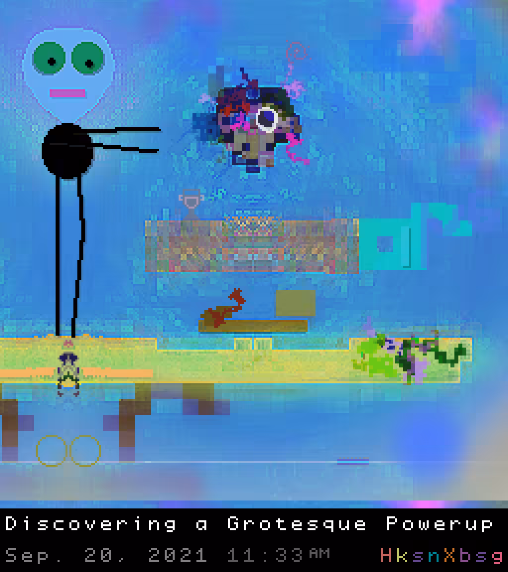 Discovering a Grotesque Powerup