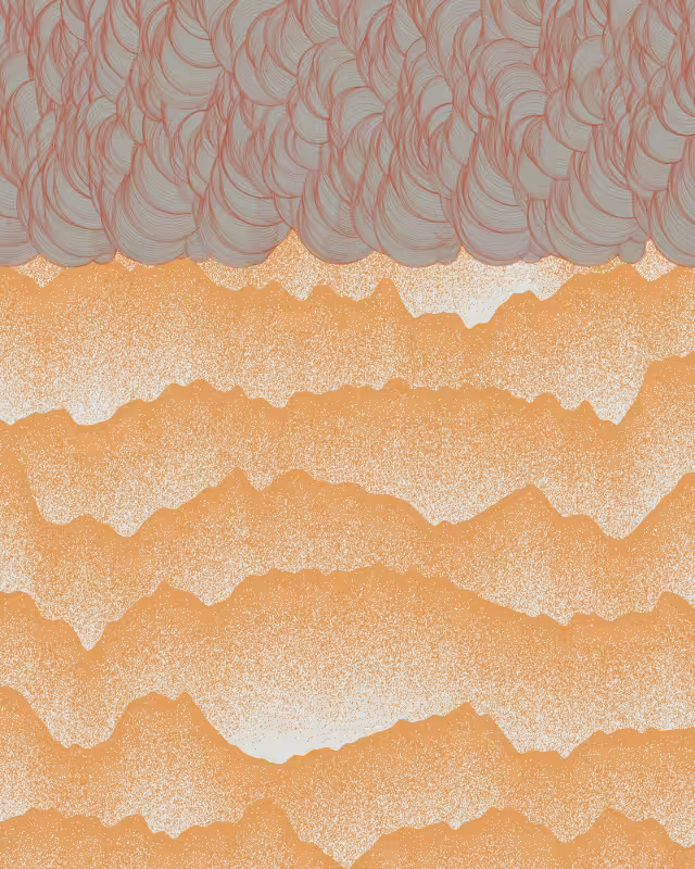 Clouds over the Mountains #99