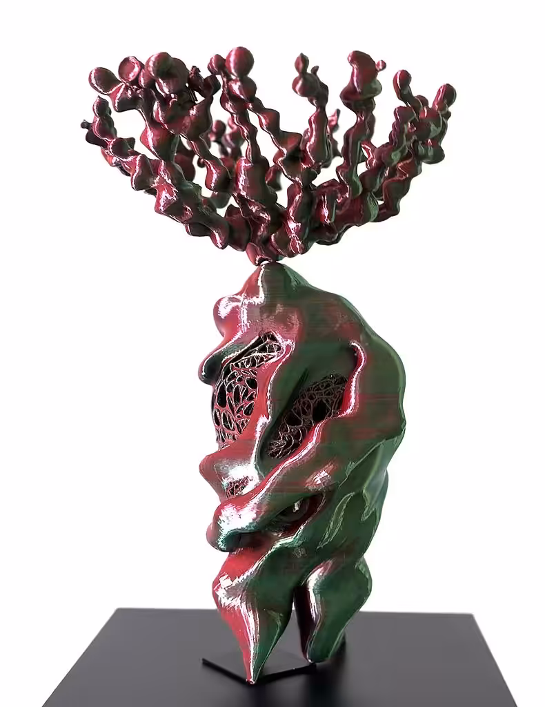 Of Seeds & Signals: SEED WISDOM – Nelumbo nucifera - physical sculpture