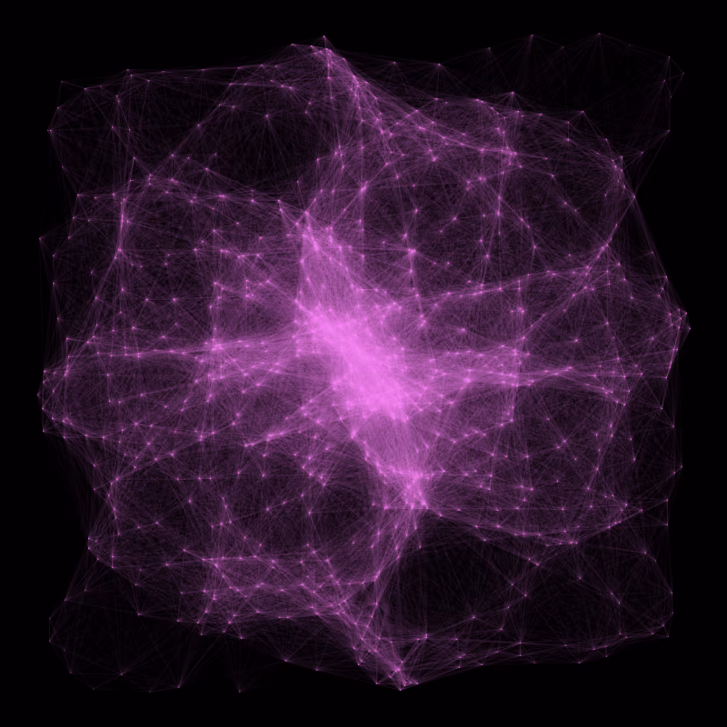 Nebula in purple