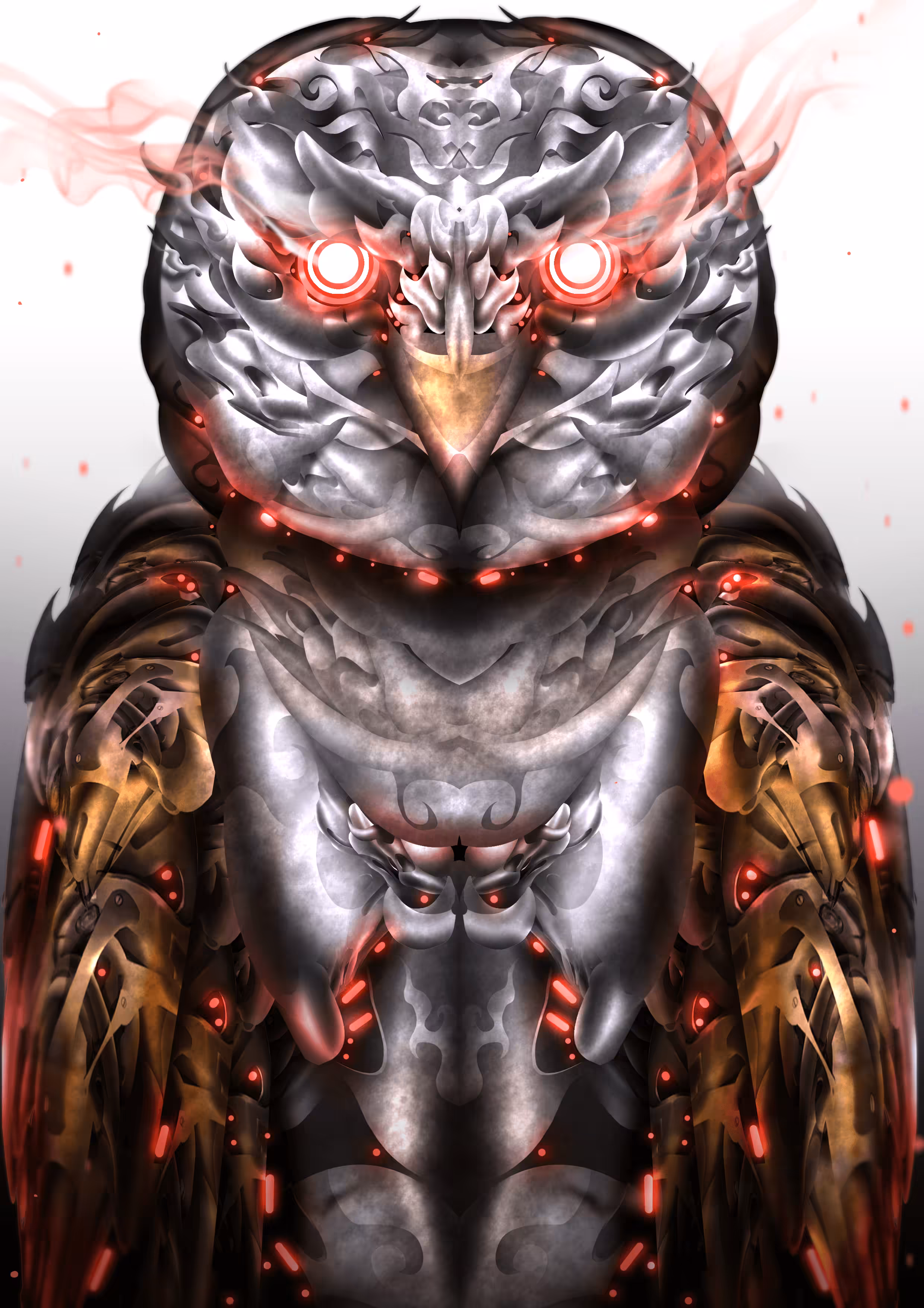 CYBORG BARN OWL #057