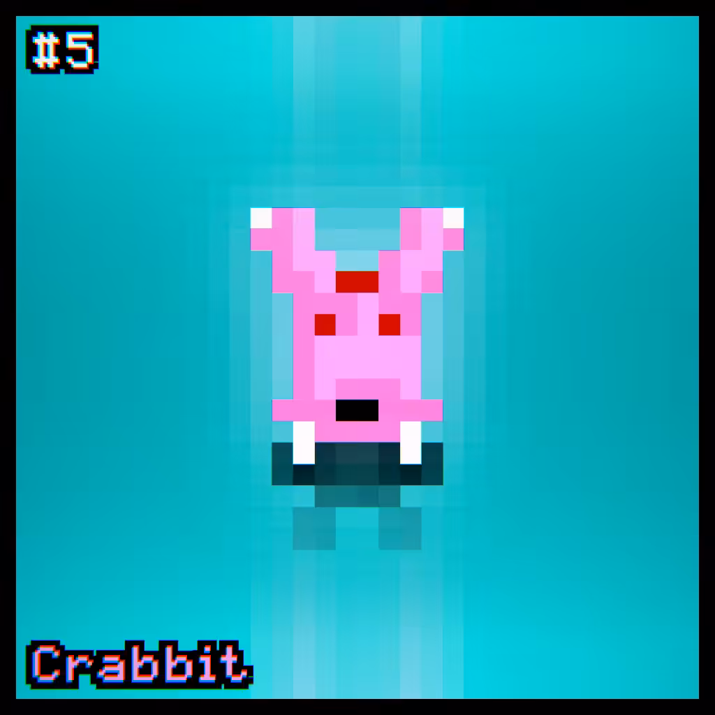 CryptoPixies #5 Crabbit