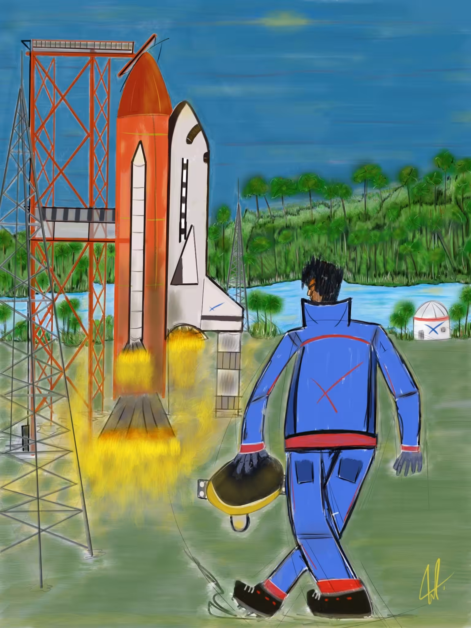 Mars exploration: Lift off