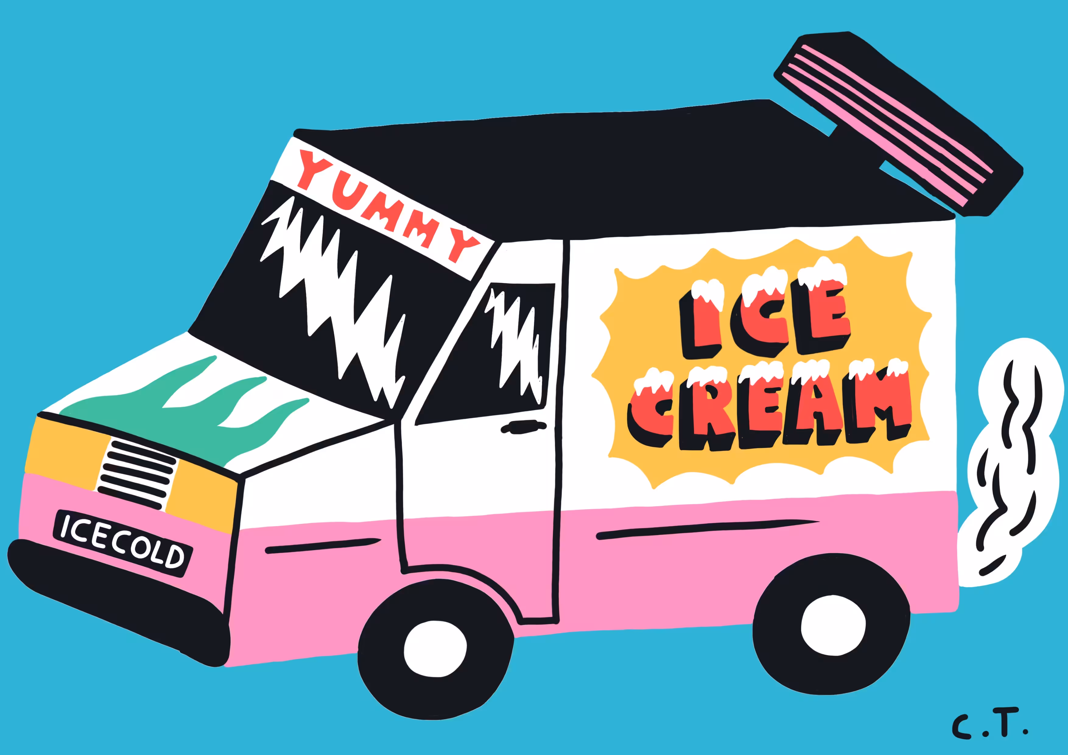 steezy ice cream van