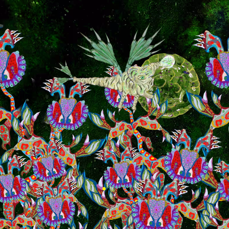 Fireflies and Flower Gardens #4